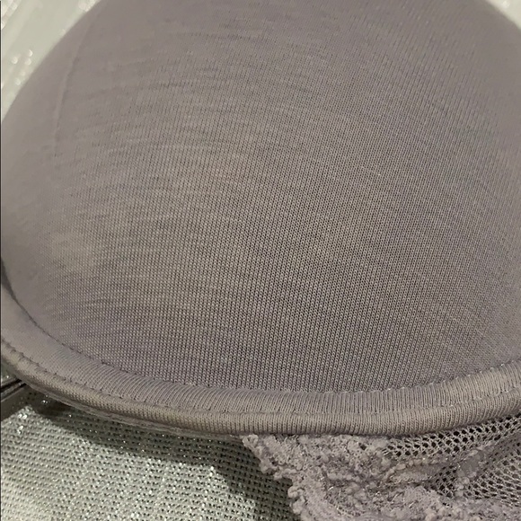 Gray Victoria’s Secret Front Clasp, Racerback Bra - Picture 4 of 4